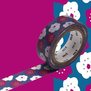 Taśma washi mt masking tape - kwiaty wiśni