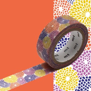 Taśma washi mt masking tape - Dalia