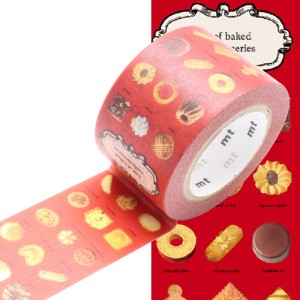 Taśma dekoracyjna washi tape - ciasteczka