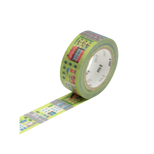 Taśma washi mt masking tape Kids - miasto