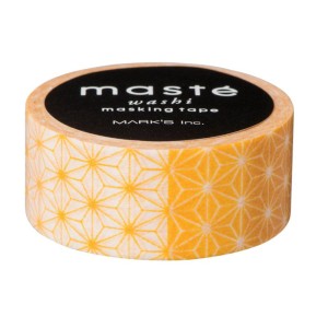 Taśma dekoracyjna washi tape  - asanoha