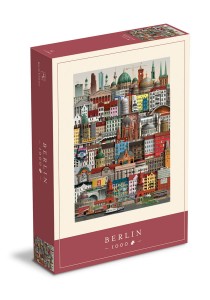 Puzzle z miastami Martin Schwartz Berlin - 1000 elementów 