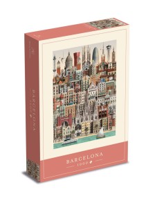 Puzzle artystyczne Martin Schwartz Barcelona - 1000 elementów  
