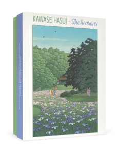 Kawase Hasui - Pory roku - zestaw kart pocztowych ukiyo-e