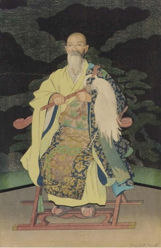 Karta pocztowa - Buddyjski kapłan