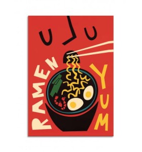 Pocztówka Yum Ramen