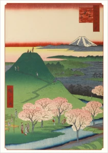 Karta pocztowa - Hiroshige 