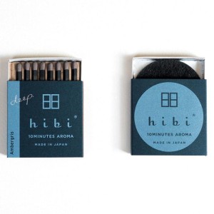 hibi 10MINUTES AROMA ambra - japońskie kadzidełka 