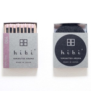 hibi 10MINUTES AROMA ylang ylang - japońskie kadzidełka 