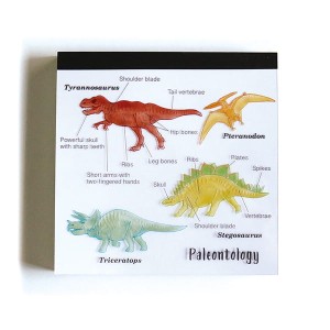Memo Pad Notes - Paleontologia Dinozaury