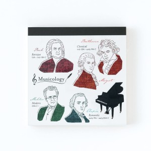 Memo Pad Notes - Muzykologia Muzyka