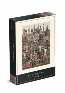 Puzzle artystyczne Martin Schwartz Amsterdam - 1000 elementów  