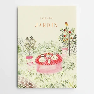 Jardin- ilustrowany notes  - travel journal