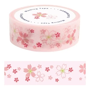 Taśma dekoracyjna washi - sakura