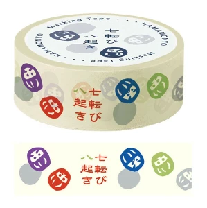 Taśma dekoracyjna washi - daruma