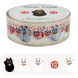 Taśma dekoracyjna PET - maneki neko