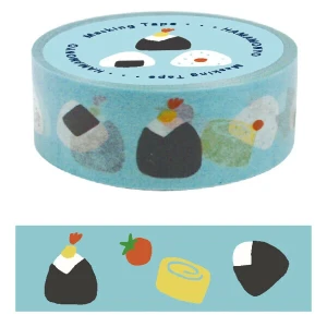 Taśma dekoracyjna washi - onigiri