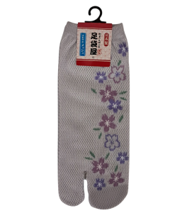 Tabi  skarpety stopki - wrzosowe - sakura /23-24 cm/  
