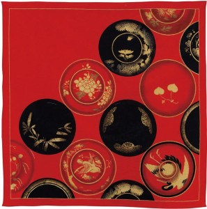 Furoshiki  Setsugekka Red 58 cm 