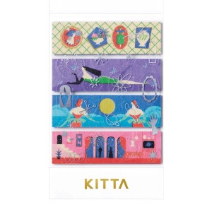 KITTA - taśma washi - naklejki - planety 