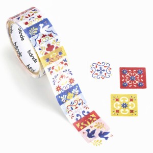 Taśma washi - naklejki -  bande - mozaika