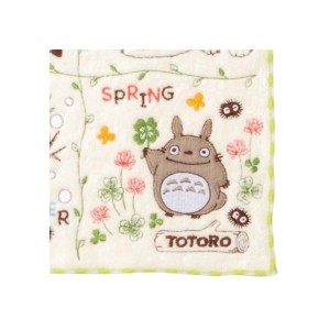 Tenugui Totoro wiosna - ręczniczek - Studio Ghibli 