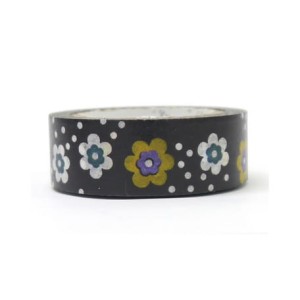 Taśma washi Shinzi Katoh - kwiaty