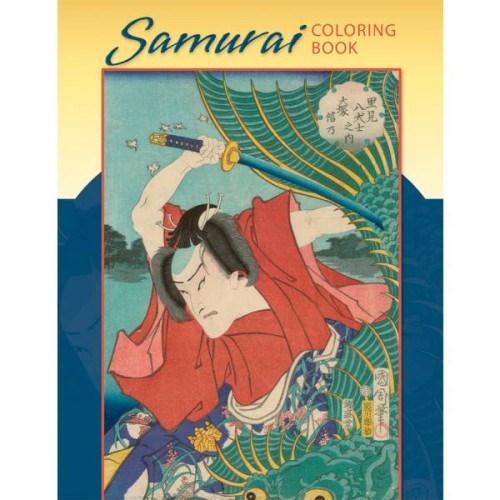 Samuraj - książeczka do kolorowania
