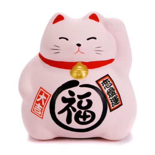 Maneki Neko - Skarbonka Miłość 9 cm