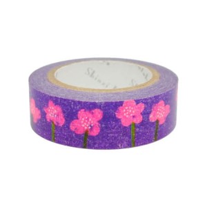 Taśma washi Shinzi Katoh - kwiaty