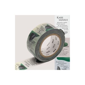 Taśma washi mt masking tape - ogród skalny