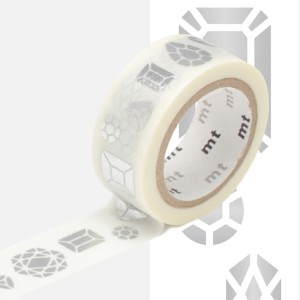 Taśma washi mt masking tape - klejnoty