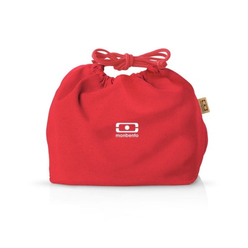torebka na lunchbox - czerwona
