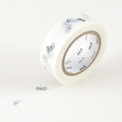 Taśma washi mt masking tape 15 mm - MOTYL
