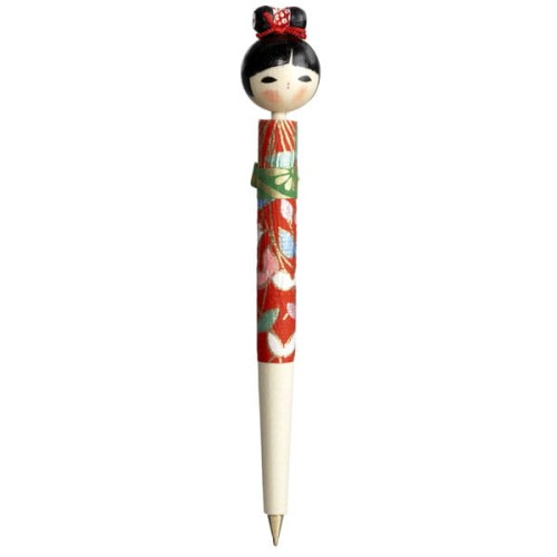 Laleczka kokeshi długopis