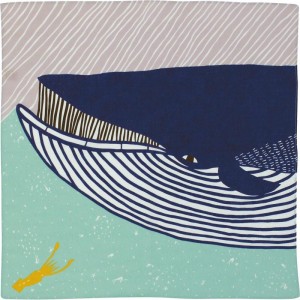 Furoshiki Kata Kata Wieloryb 50 cm