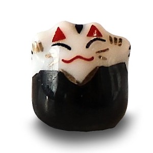 Mini figurka Maneki Neko - szczęście