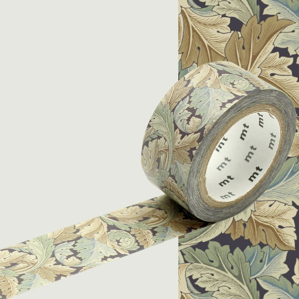 Taśma washi mt masking tape  - William Morris - Akant