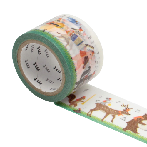 Taśma washi mt masking tape - orkiestra
