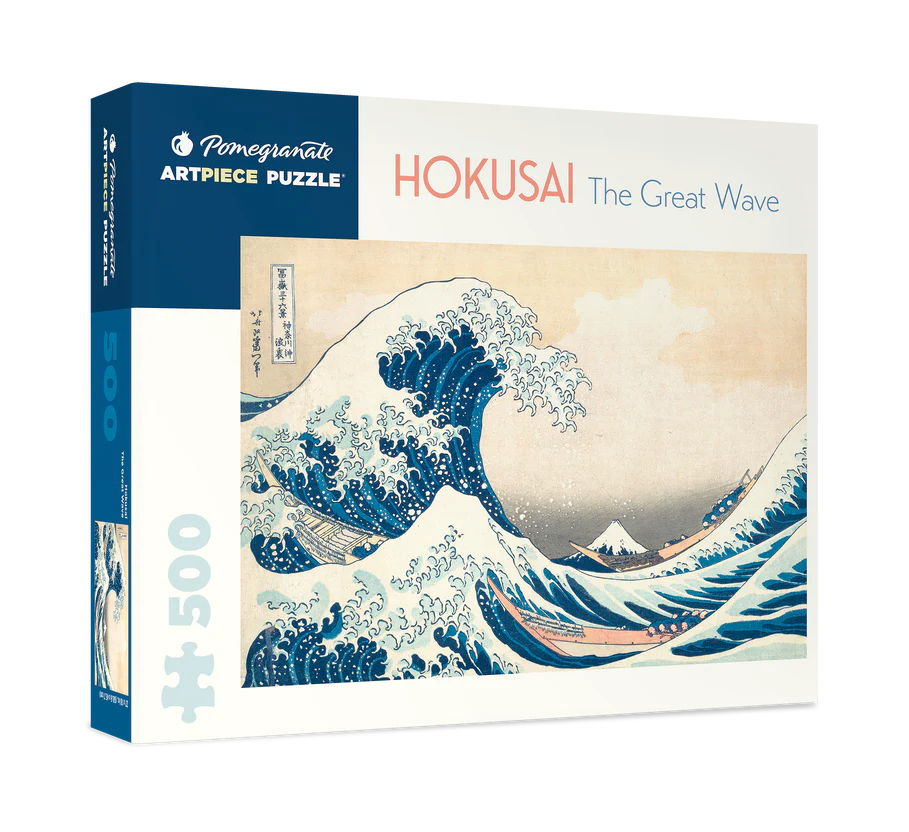 Puzzle Hokusai Wielka Fala - 500 elementów 