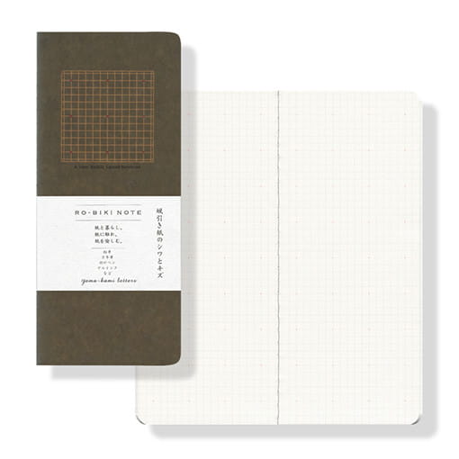 RO-BIKI NOTE BASIC - japoński notes - kratka 4,5 mm