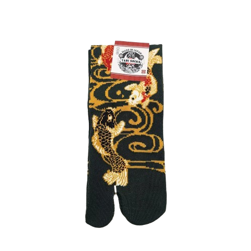 Tabi japońskie skarpety - zielone - Koi /40-45/           