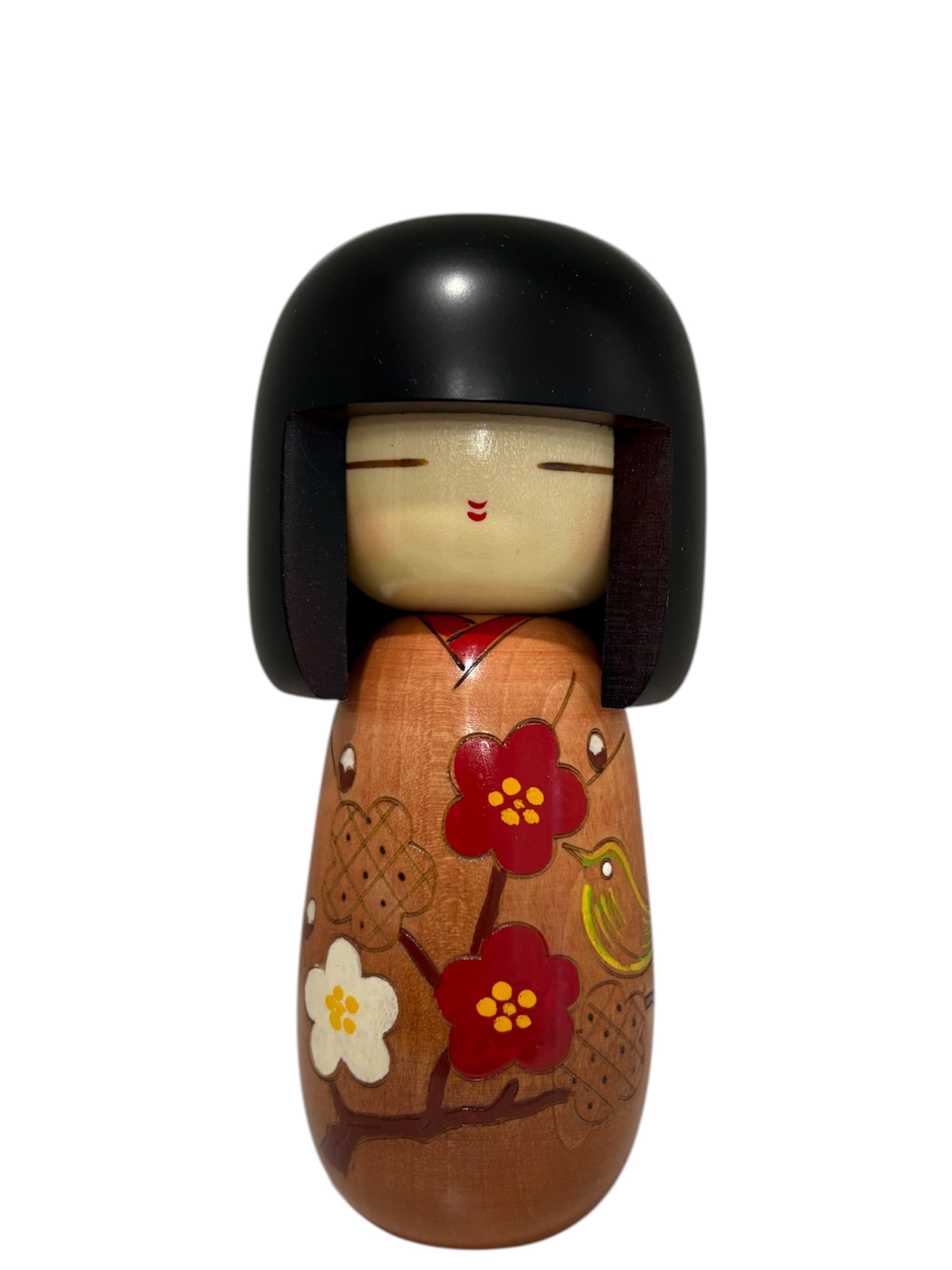 Kokeshi - Sakura i ptak - OUTLET