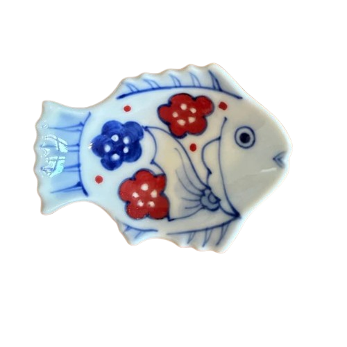 Japoński talerzyk z porcelany - Medetai Ume