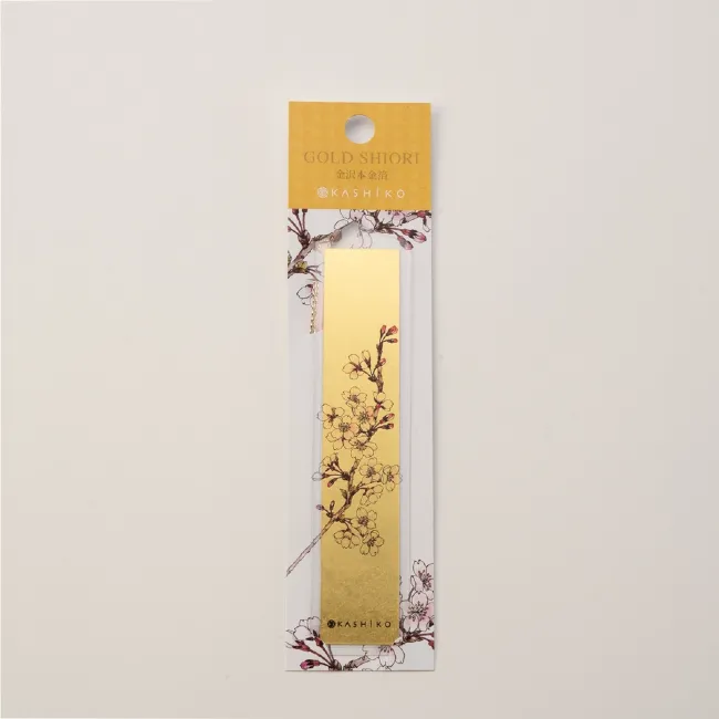 Zakładka Kanazawa Gold Leaf / Kwiaty Wiśni