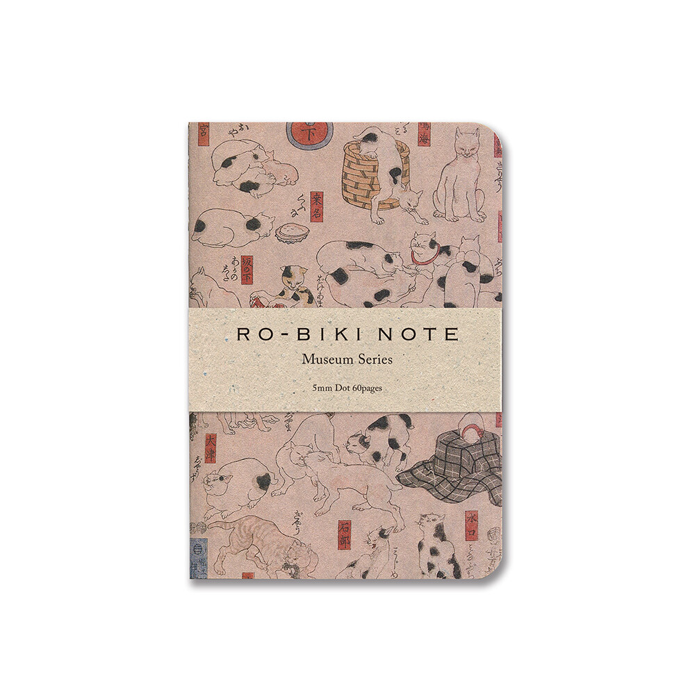 RO-BIKI NOTE MUZUEM - MYOKAIKOU japoński notes passport  