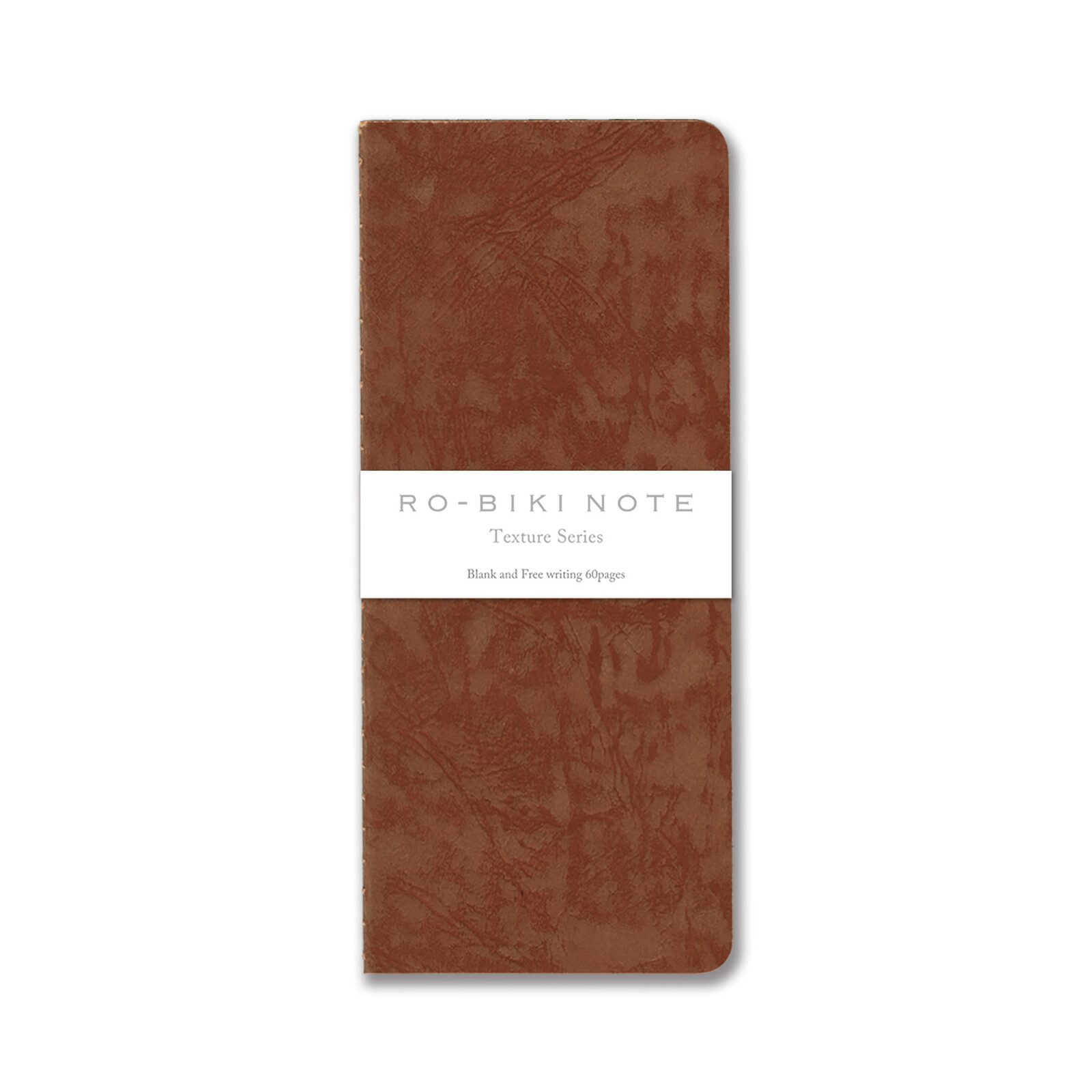 RO-BIKI NOTE - Texture series - japoński notes notatnik - Edo-cha - gładki