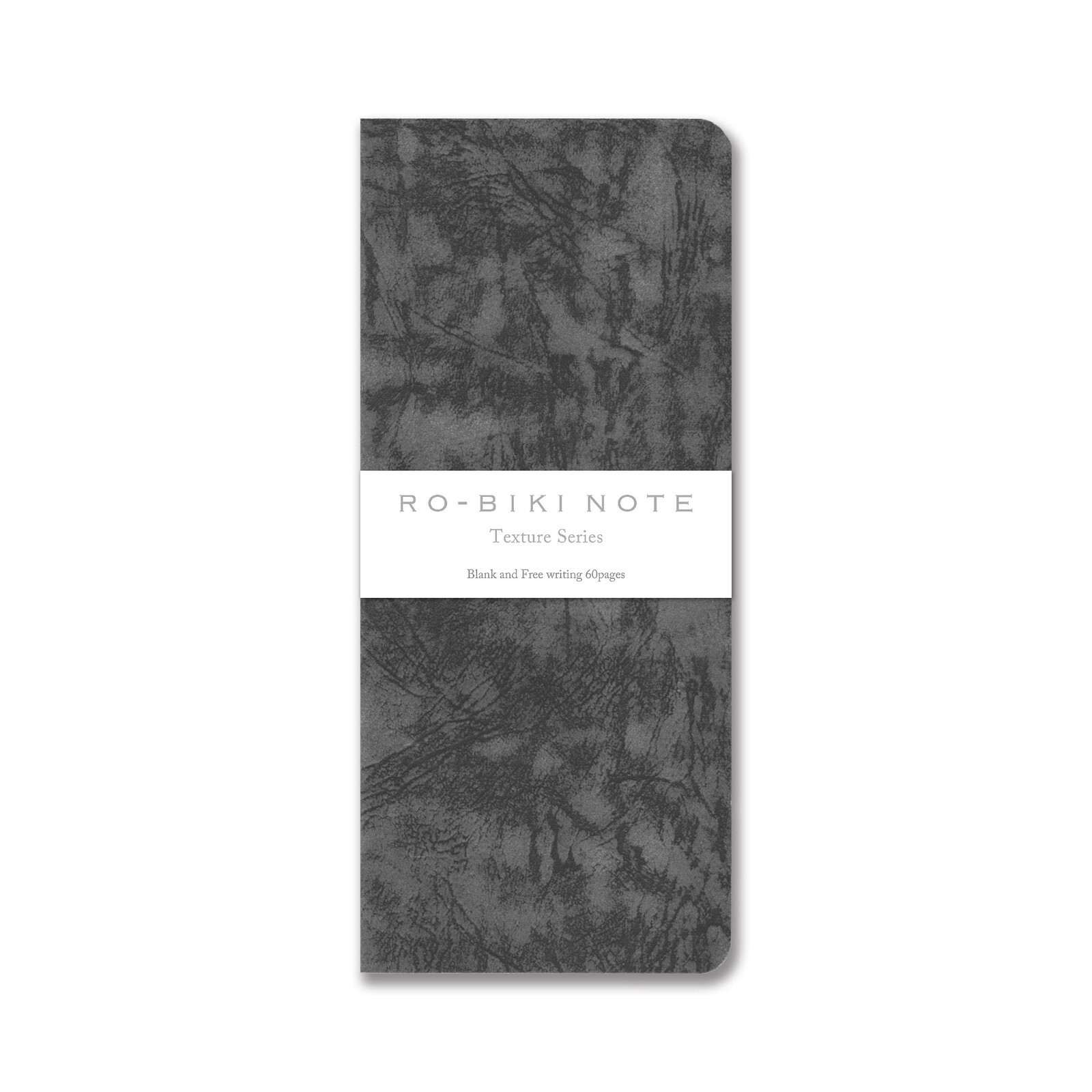 RO-BIKI NOTE -Texture series - japoński notes notatnik - Gin-nezu - gładki 