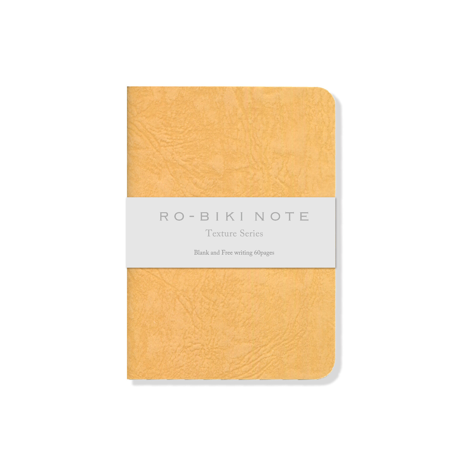 RO-BIKI NOTE - Tonko-iro - Texture series - japoński notes notatnik - gładki  