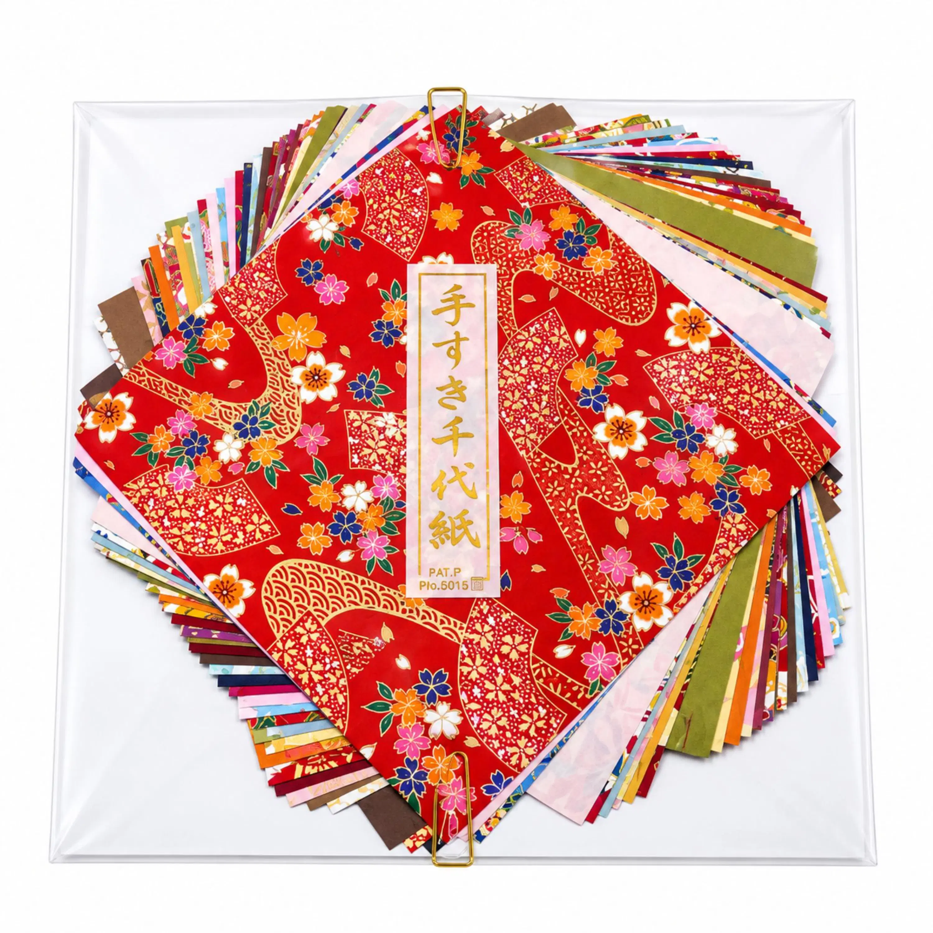 Japoński papier origami chiyogami i washi 10 cm    